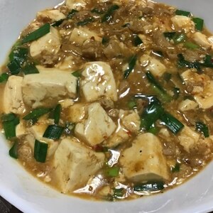 ニラの香りで食欲増進☆夏の麻婆豆腐